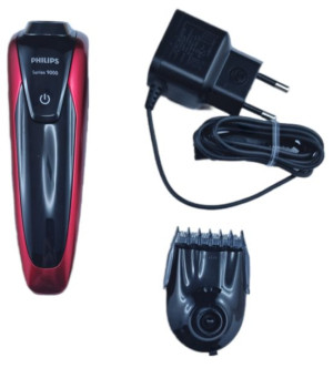 Golarka Philips Series 9000 Czerwona + Trymer