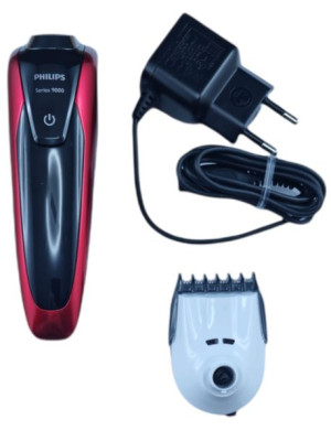 Golarka Philips Series 9000 Czerwona + Trymer