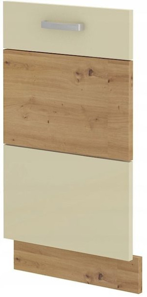 Front do zmywarki 45 - 713x446 Krem połysk/Artisan