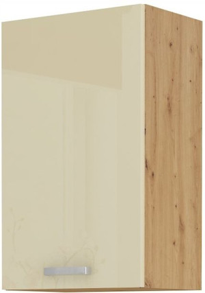 Szafka kuchenna 45 wisząca. Krem połysk / Artisan