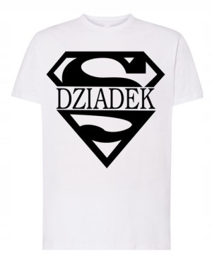 Dzień Dziadka Prezent Super Koszulka r.S