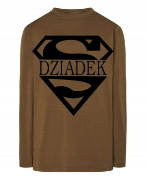 Dzień Dziadka Prezent Super Longsleeve r.S