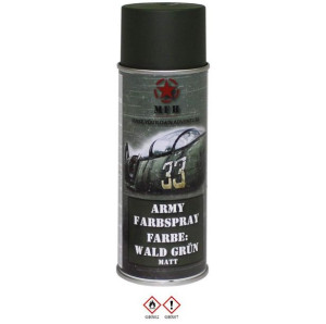 Lakier Wojskowy W Spray Wald Grun Matowy 400 Ml