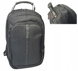 Plecak turystyczny do pracy mocny linka 30L czarny