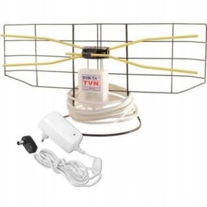 Antena pokojowa DVB-T2 W1E NAJLEPSZA SUPERMOCNA!