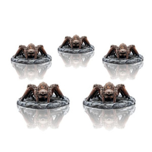 Zestaw 5 Pomalowanych Figurek Rpg - Seria Potwory - Pająk - 25 Mm