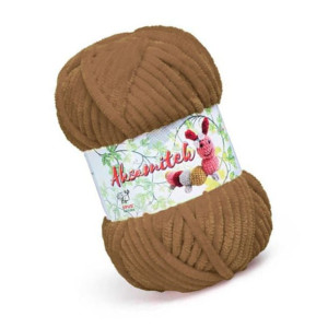 Włóczka Opus Aksamitek - 33 Cynamonowy - pluszowa 50gr/60mt