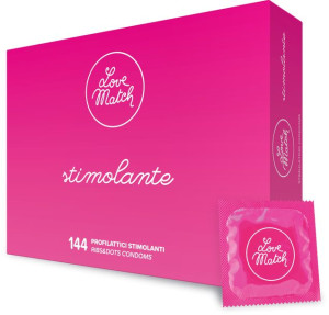 Prezerwatywy-Love Match Stimolante - 144 pack
