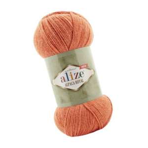 Włóczka Alize Alpaca Royal New - 692 Blady Pomarańczowy (Alpaka + Wełna)
