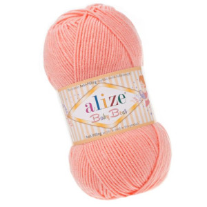 Włóczka Alize Baby Best - 145 Łososiowy Antypilingowa