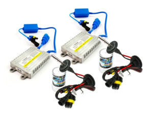Zestaw XENON H7 5000k HID z przetwornicami SLIM AC 55W