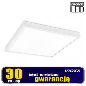 Panel led 60x60 60w lampa sufitowa kaseton 4000k neutralny +  ramka natynko