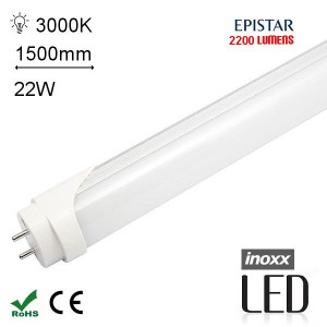 Świetlówka led neutralna 1500mm g13 jednostronnie zasilana o mocy 24w 2200