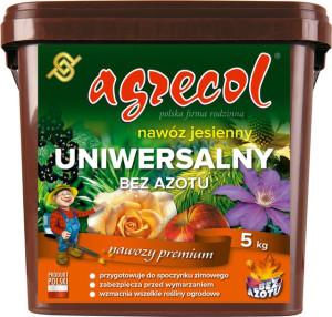Nawóz jesienny AGRECOL Uniwersalny Bez Azotu 5KG