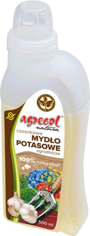 Mydło potasowe ogrodnicze AGRECOL Czosnkowe 0.5L