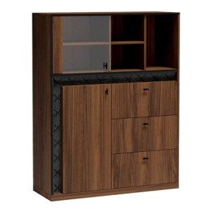 Witryna SENESI S-03 orzech warmia + sosna