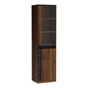 Witryna SENESI S-02 orzech warmia + sosna