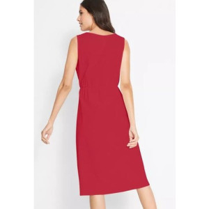 Bonprix Lniana Casualowa Sukienka Szmizjerka Midi Guziki 44-46 903969