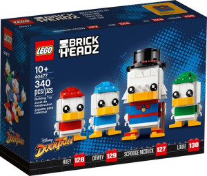 LEGO BRICKHEADZ 40477 Sknerus McKwacz Hyzio Dyzi