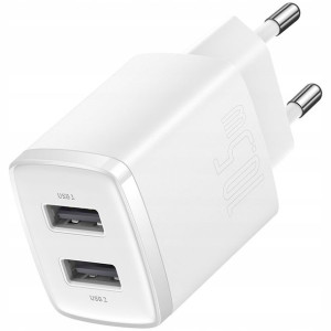 Ładowarka Sieciowa Zasilacz Baseus 2x Usb 10.5w