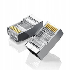 Metalowa wtyczka RJ45 UGREEN Ethernet 8P/8C Cat.6