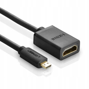 Ugreen przejściówka HDMI - micro HDMI 19 pin 20cm