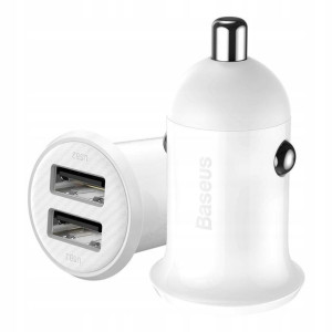 BASEUS szybka Ładowarka Samochodowa 2xUSB 4,8A