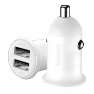 Baseus Szybka Ładowarka Samochodowa 2xusb 4.8a