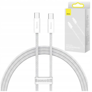 Baseus Kabel Przewód Usb-c Type-c 100w 1m Oplot