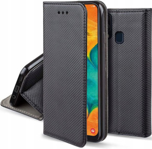 Etui Smart Magnet Do Huawei P Smart 2019 + Szkło