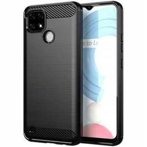 Etui Pancerne Karbon Do Realme C21y / C25y