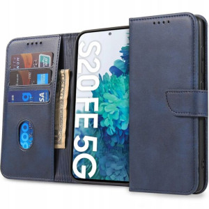 Etui Zamykane SKÓRZANE do SAMSUNG GALAXY S20 FE