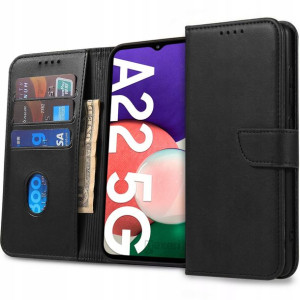 Etui Zamykane SKÓRZANE do SAMSUNG GALAXY A22 5G