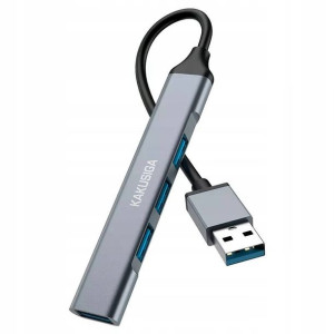Adapter Rozdzielacz Usb-c Typ C 4xusb Do Komputera