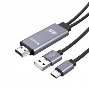 Adapter Hdmi 4k Usb-c Typ C V3.1 Do Telewizora