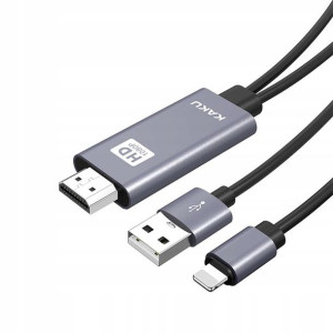 Adapter HDMI do APPLE IPHONE IPAD 1080p TELEWIZORA