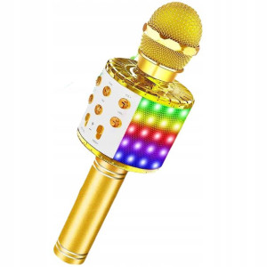 Mikrofon Bezprzewodowy Karaoke Głośnik Bluetooth