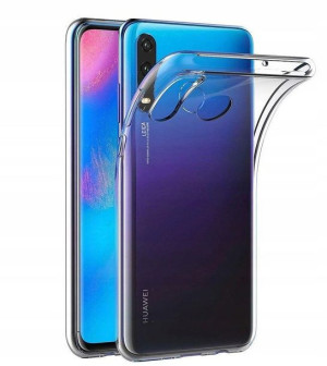 Etui Premium Clear Case Do Huawei P30 Lite +szkło
