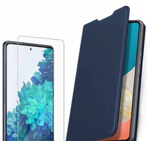Etui Zamykane SKÓRZANE do SAMSUNG GALAXY M52 5G