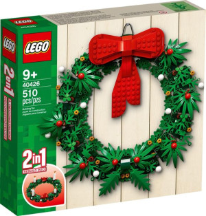 LEGO Exclusive 40426 Bożonarodzeniowy wieniec 2in1