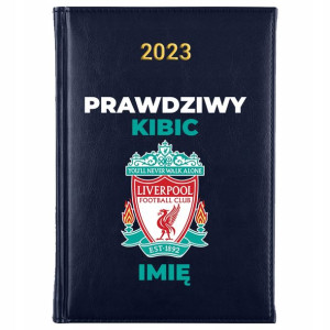 Kalendarz A5 2023 Dla Fana Piłki Nożnej Twoje Imię