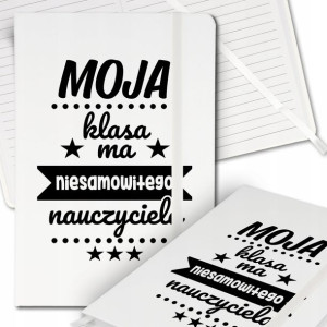 Notes Notatnik A5 Prezent dla NAUCZYCIELA WZORY