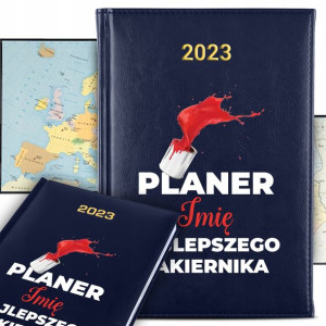 KALENDARZ Książkowy A5 2023 Prezent dla Lakiernika
