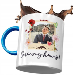 Kubek Błękitny Sławomir Mentzen XD Na Prezent