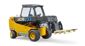 BRUDER 02512 JCB Wózek z ładowaczem teleskopowym + paleta