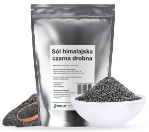 SÓL HIMALAJSKA KALA NAMAK czarna drobna 1kg