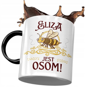 Kubek Czarny Dla Elizy Przyjaciółki Na Prezent