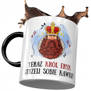 Kubek Czarny dla Eryka Kolegi Męża na Prezent