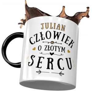 Kubek Czarny Dla Juliana Kolegi Męża na Prezent
