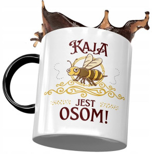 Kubek Czarny Dla Kai Koleżanki na Prezent